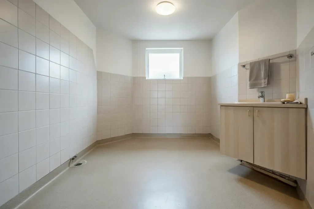 kakel eller v trumsmatta i badrum s v ljer du r tt ytskikt f r budget stil och underh ll